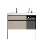 ΣΕΤ ΠΑΓΚΟΥ ELITE 100cm PLYWOOD χρ.SMOKE GREY