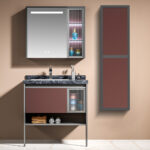 Καθρέφτης ERIETE LED 90cm χρ. ANTHRACITE κωδ. 3MERI090ANΤ - Image 3