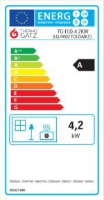 Θερμάστρα Υγραερίου TG-FLD-4.2KW BLACK - Image 5