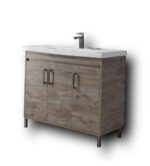 Σετ Έπιπλο Μπάνιου SAVINA NATURAL OAK 100 9SSA100NO0W Πάγκος 97x44x83cm - Image 6