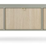 Έπιπλο τηλεόρασης Forest Ευκάλυπτος 159x52x38cm