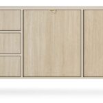 Μπουφές με συρτάρια Forest Μπέζ 158x80x38cm