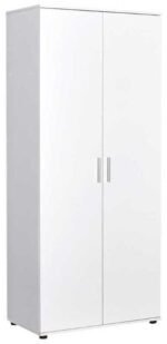 Ντουλάπα Trendline Λευκό 80x187x47cm