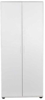 Ντουλάπα Trendline Λευκό 80x187x47cm - Image 2