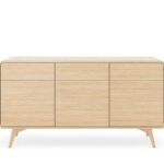 Μπουφές HELION με συρτάρια Φυσικός δρυς VICENZA 160x84x39cm