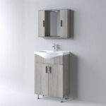 Έπιπλο Μπάνιου Σύνθεση IRENE 65 Άρμονι Πάγκο 61x34x83cm 9SIR065HND