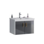 ΣΕΤ ΠΑΓΚΟΥ ISABEL 80cm. χρ.WHITE/ANTHRACITE S3BISA080WHAN