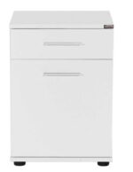 Κομοδίνο Trendline Λευκό 40x57x39cm - Image 2