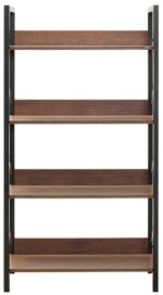 Βιβλιοθήκη Connect Καρυδιά 73x136x35cm - Image 2