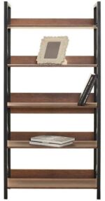 Βιβλιοθήκη Connect Καρυδιά  73x172x35cm - Image 2