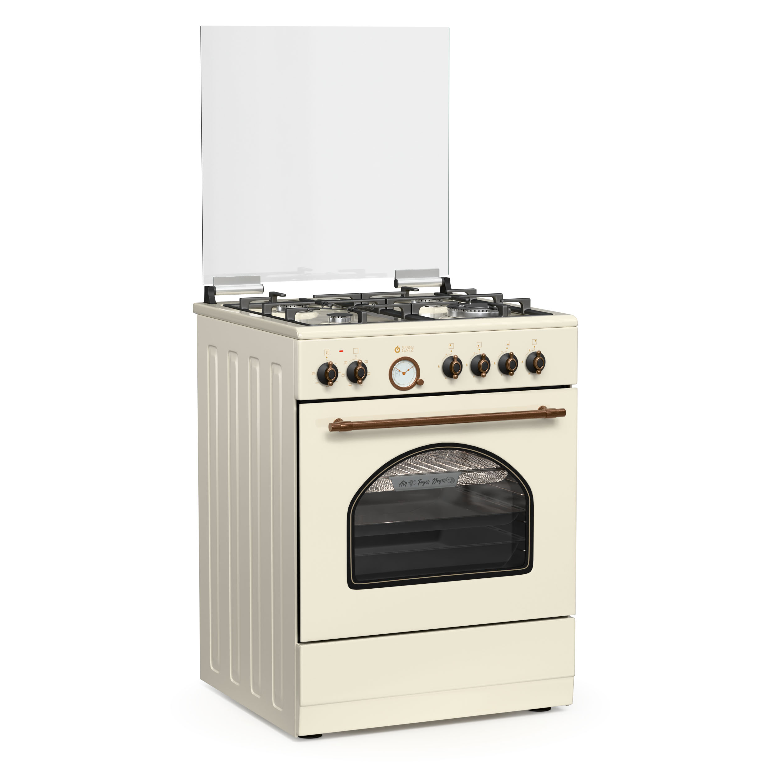 ΚΟΥΖΙΝΑ ΜΙΚΤΗ TGS 4320 BEIGE TURBO - Image 1