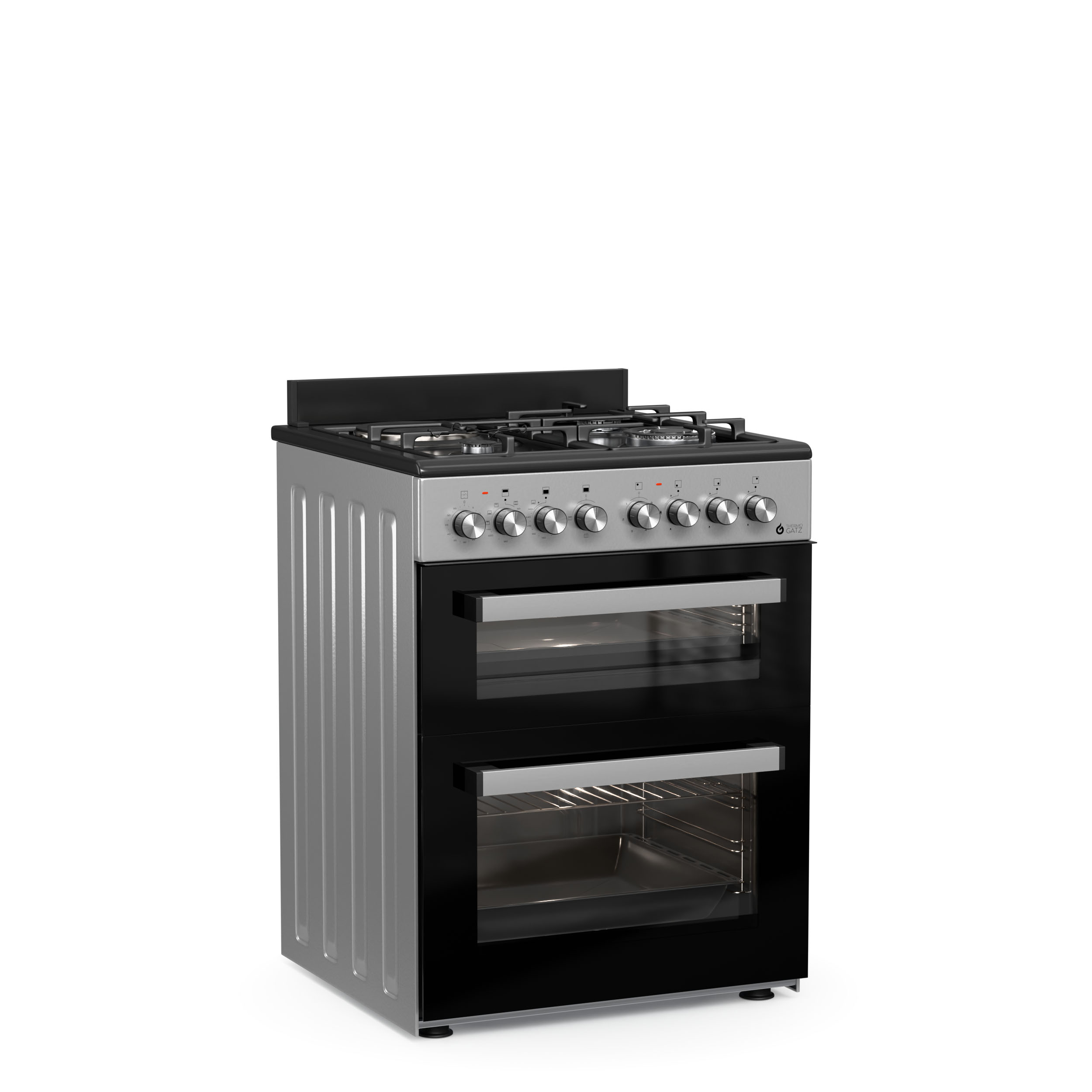 ΚΟΥΖΙΝΑ ΜΙΚΤΗ TGS 8001 IX DOUBLE-CAVITY - Image 1