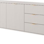 Μπουφές με συρτάρια Lante μπεζ 163x81x38cm