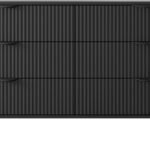 Συρταριέρα Lante Ανθρακί 163x81x38cm