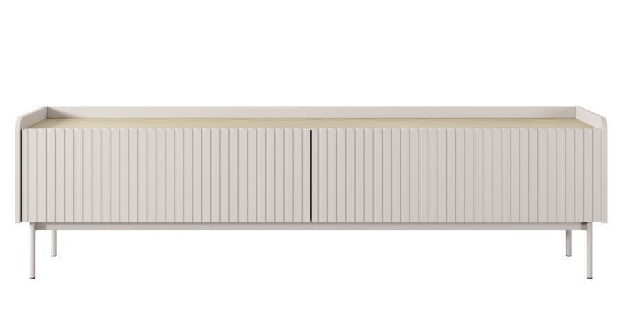 LEVEL_RTV181_BZ Έπιπλο τηλεόρασης Level Μπεζ 181x50x38cm - Image 1