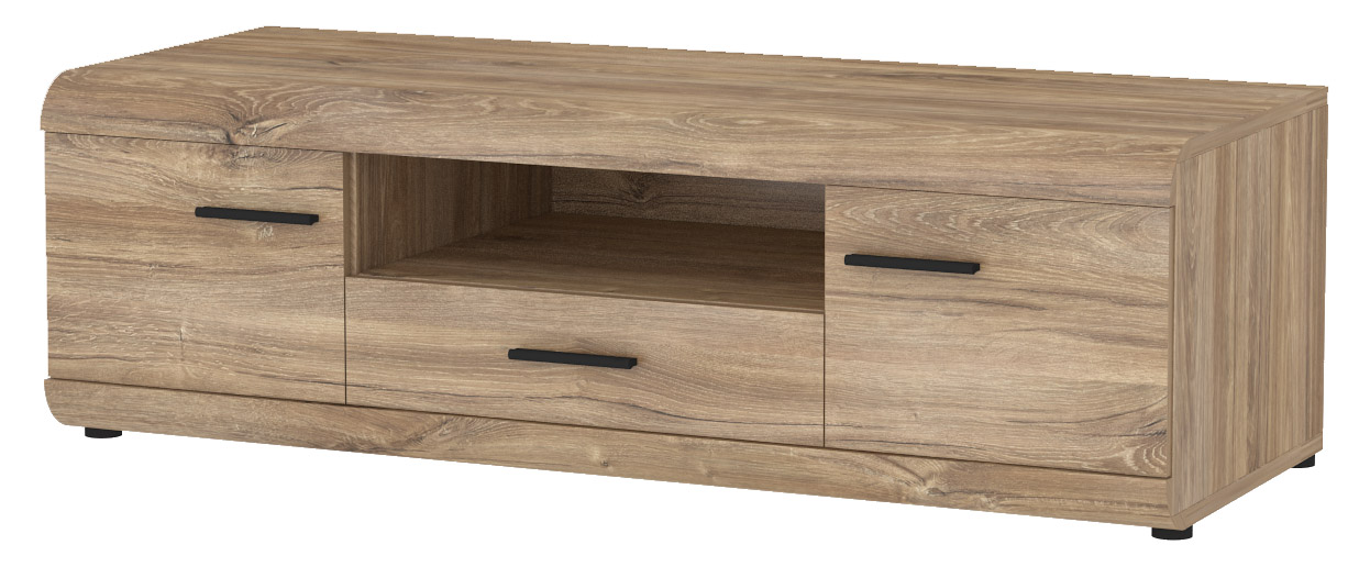 LINK-stirling-rtv-140 Έπιπλο τηλεόρασης Elen Κάστανο138x44x54cm - Image 1