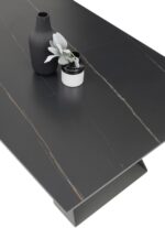 Τραπεζάκι κεραμικό LUKE  Μ110xΠ70xΥ40cm χρώμα Μάρμαρο - Image 2