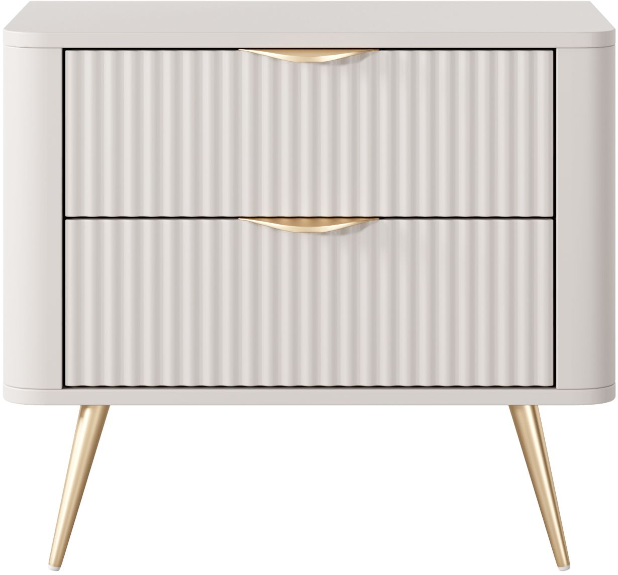 Lante_11_Bz Κομοδίνο Lante Μπεζ 63x55x38cm - Image 1