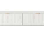 Έπιπλο τηλεόρασης Lante Λευκό 163x51x38cm