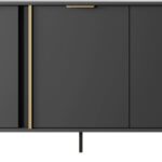 Μπουφές Lars ανθρακί 153x81x40cm