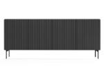 Μπουφές Muti Ανθρακί 195x81x40cm