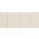 Μπουφές Muti Λευκό Kazmir 195x81x40cm