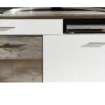 Έπιπλο τηλεόρασης Mateo λευκό     179x61x48cm