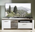 Έπιπλο τηλεόρασης Mateo λευκό     144x61x48cm - Image 2