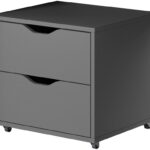 Συρταριέρα γραφείου Mati 50x46x40cm Γραφίτης