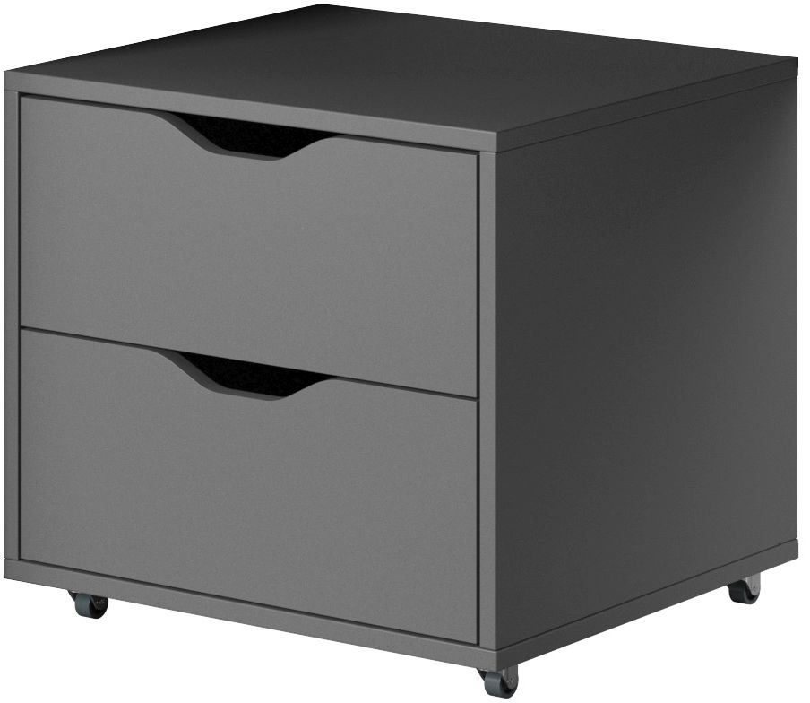 Mati_37g Συρταριέρα γραφείου Mati 50x46x40cm Γραφίτης - Image 1