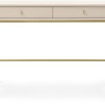 Κονσόλα Mono Μπεζ + Χρυσό 103,5x77,6x50cm