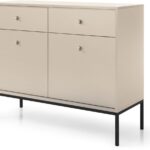 Μπουφές Mono χρώμα Μπεζ 103x83x39cm