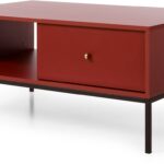 Τραπεζάκι Mono Μπορντό 103,5x46,2x68cm