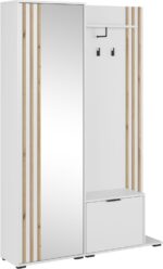 Έπιπλο εισόδου NELLY με καθρέπτη 131x192x40cm