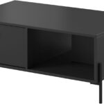 Τραπεζάκι NOTTE ανθρακί 97x60x40cm