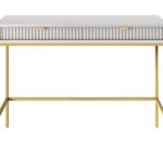 Κονσόλα Nova Γκρι + Χρυσό 103,5x77,6x50cm