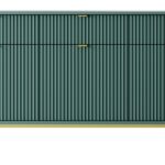 Μπουφές Nova Πράσινο + Χρυσό  154x83x39cm