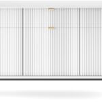 Μπουφές Nova Λευκό 154x39x83cm