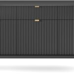 Μπουφές Nova Ανθρακί 154x39x83cm