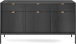 Μπουφές Nova Ανθρακί 154x39x83cm