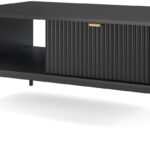 Τραπεζάκι Nova Ανθρακί 104x68x46cm