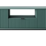 Έπιπλο τηλεόρασης Nova Πράσινο + Ανθρακί (βάση+πόμολα) 154x56x39cm