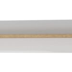 Ράφι Nordi Higloss λευκό+Riviera 107x17x19cm