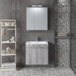 ΣΕΤ ΕΠΙΠΛΟΥ OMEGA 65cm NEW χρ. GREY OAK 9SOM065GONW