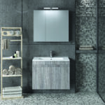 ΣΕΤ ΕΠΙΠΛΟΥ OMEGA 75 cm NEW χρ. GREY OAK  9SOM075GONW