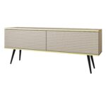 Έπιπλο τηλεόρασης ORO_MDF Μπεζ 135x53x32cm