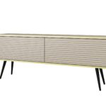 Έπιπλο τηλεόρασης ORO_MDF Μπεζ 135x53x32cm