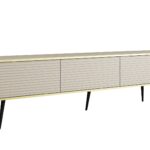 Έπιπλο τηλεόρασης ORO_MDF Μπεζ 175x53x32cm