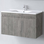 Πάγκος OMEGA BERLIN 100 S3BOM100BER 97x44x60cm, Νιπτήρας 100×45cm