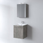 Σετ Έπιπλο Μπάνιου Omega Berlin 50 9SOM050BE0W Πάγκο 47x44x60cm - Image 2